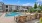 a pool in a courtyard