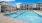 a swimming pool in a backyard