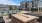 a swimming pool and a firepit